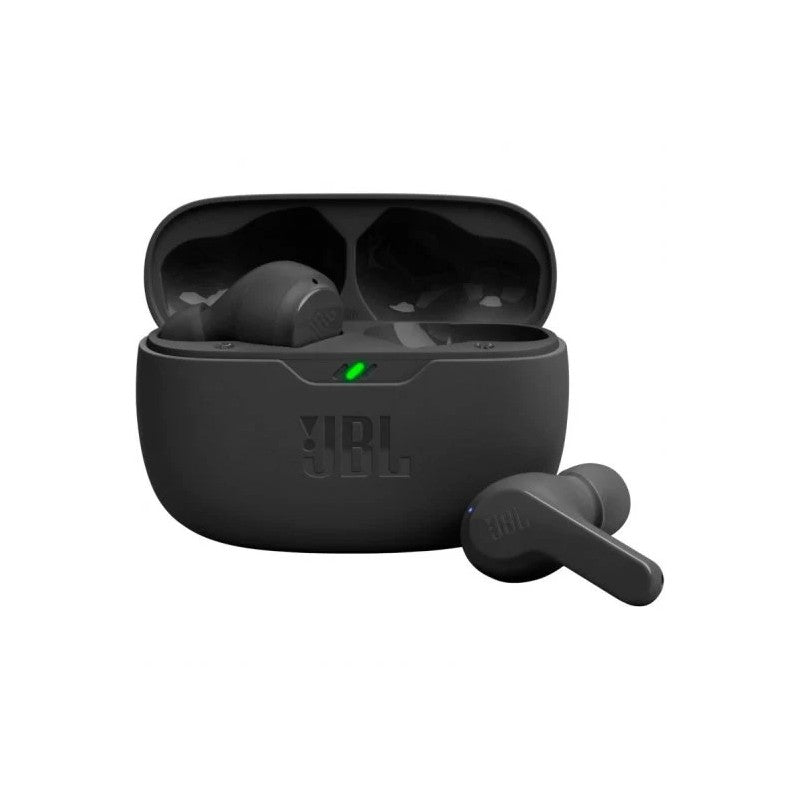 AURICULAR JBL WAVE BEAM WIRELESS BLUETOOTH 8H BLACK