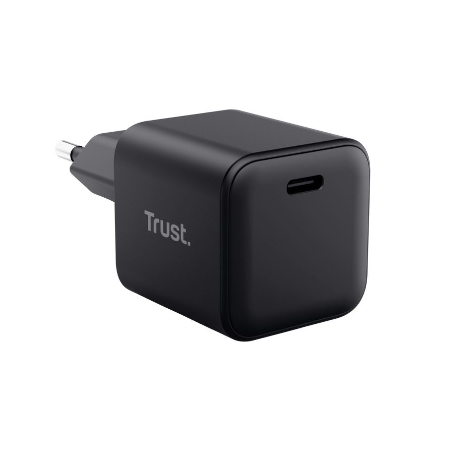 Cargador Pared Trust Maxo 65W USB-C +cable Negro(26046)