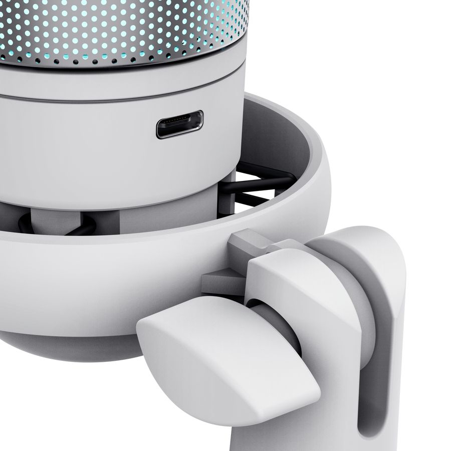 Micrófono Gaming Trust GXT 238W USB Gris/Blanco (26082)