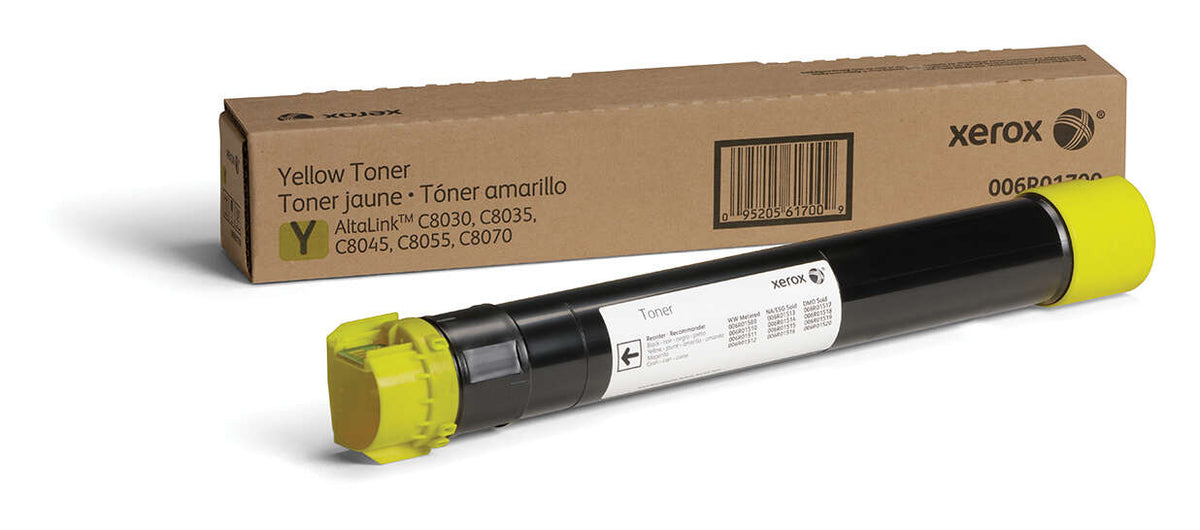 Xerox Altalink C8030/C8035/C8045/C8055/C8070 Amarillo Cartucho de Toner Original - 006R01700. 15.000 Paginas