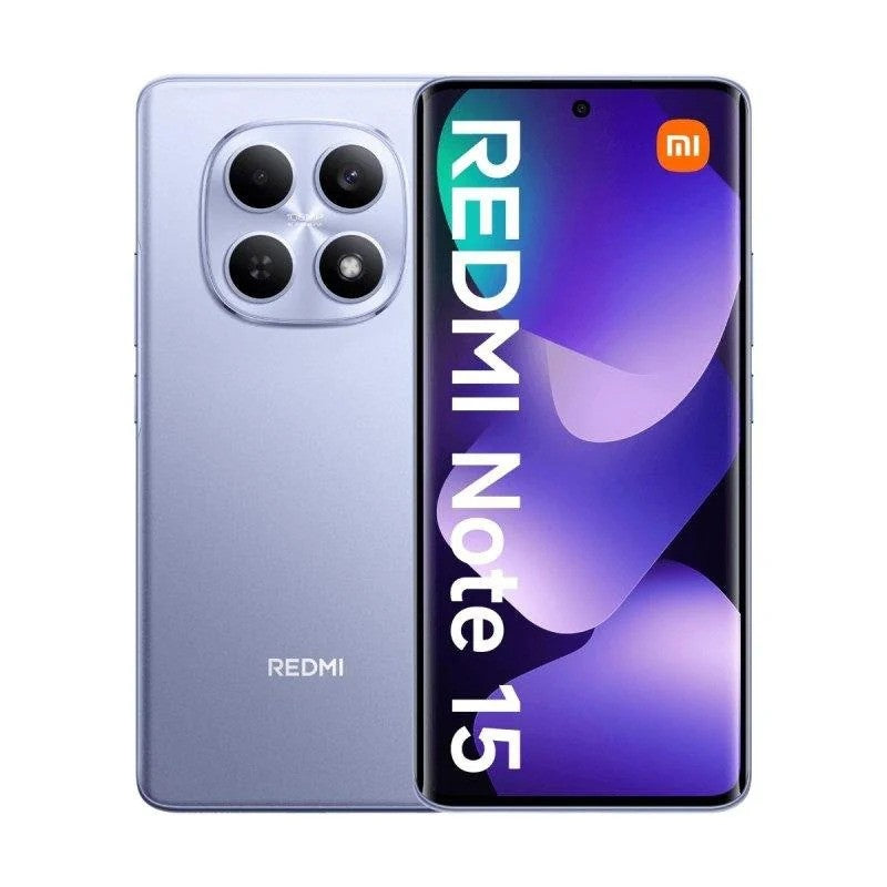SMARTPHONE XIAOMI REDMI NOTE 15 6.77" 8GB/256GB/108MP/NFC/4G PURPLE