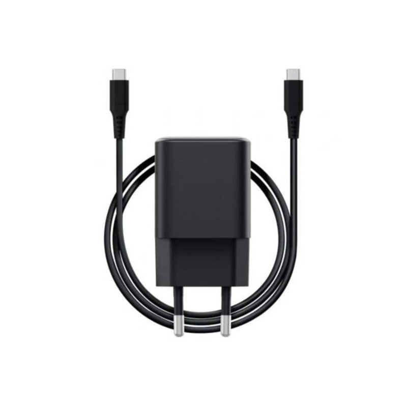 CARGADOR TRUST MAXO 2XUSB-C 65W + CABLE USB-C 2M WHITE