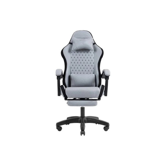 SILLA GAMING MARS GAMING MGC-X ERGONOMICO REPOSAPIES TELA PU SILVER/BLACK