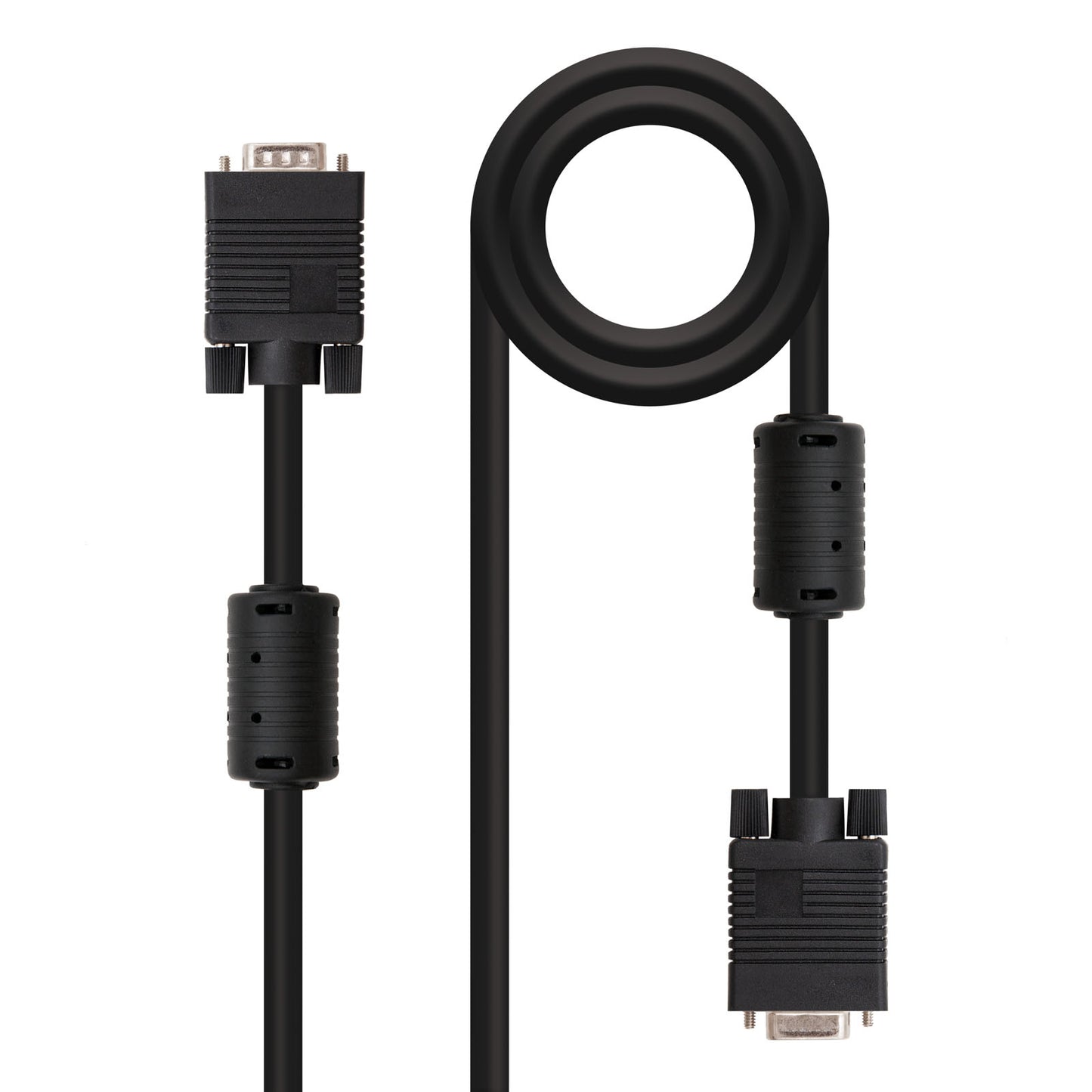Nanocable VGA/M to VGA/F 10m Black (10.15.0210)