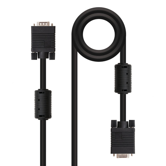 Nanocable VGA/M to VGA/F 10m Black (10.15.0210)