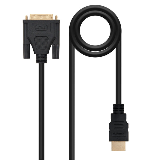 Nanocable DVI/M to HDMI A/M 5m Black (10.15.0505)