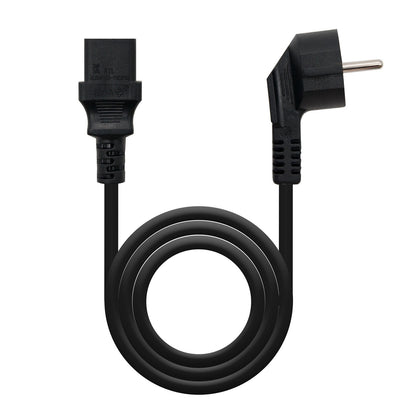 Nanocable CPU CEE7/M-C13/H 3m Negro (10.22.0103)