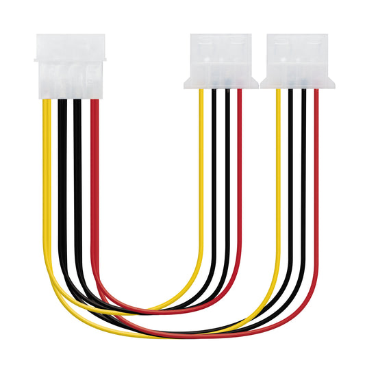 Nanocable Molex (4-pin) to 2xMolex (4-pin) (10.19.0401)