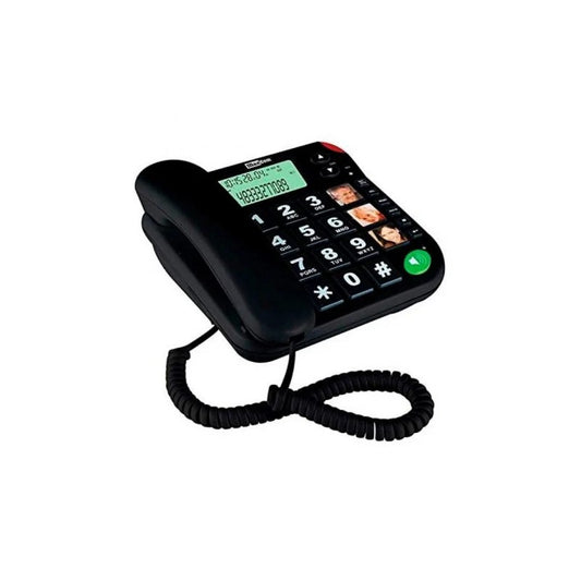 TELEFONO FIJO MAXCOM KX-T480 BLACK