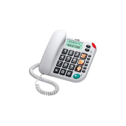 TELEFONO FIJO MAXCOM KX-T480 WHITE