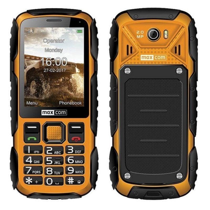 SMARTPHONE MAXCOM MM920L 2.8" 2G/IP67 2MPX RUGERIZADO YELLOW/BLACK