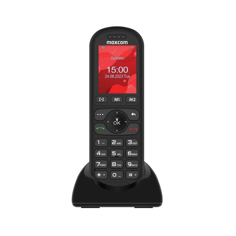 TELEFONO FIJO MAXCOM MM39D SE 4G WIRELESS BLACK