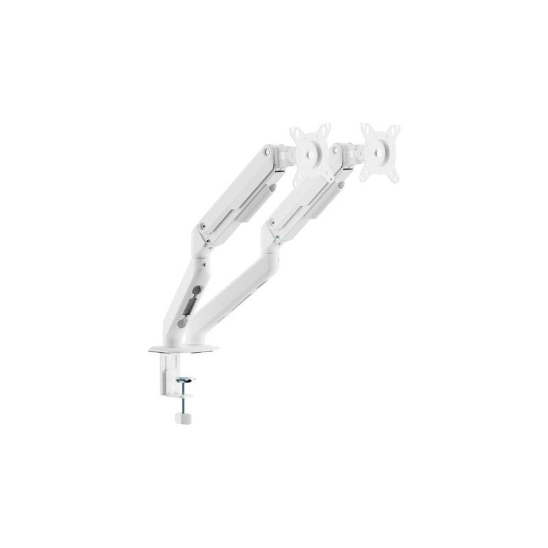SOPORTE DE MESA TV/MONITOR AISENS 17" - 32" 2 BRAZOS GIRATORIO/INCLINABLE HASTA 9KG WHITE