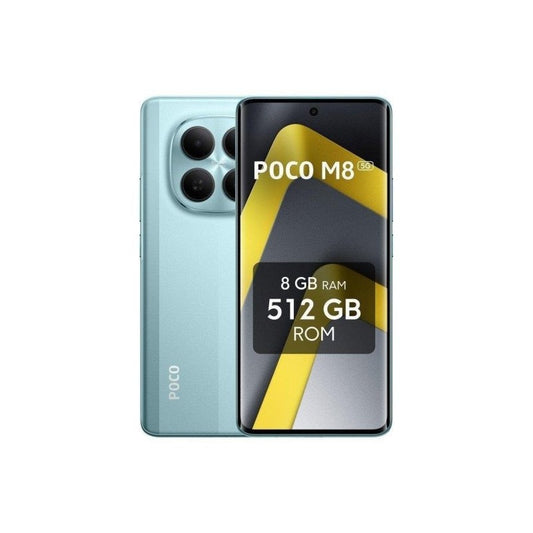 SMARTPHONE XIAOMI POCO M8 6.77" 8GB/512GB/50MP/NFC/5G GREEN