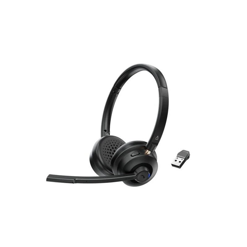 AURICULARES + MICROFONO CREATIVE HEADSET CHAT WIRELESS USB