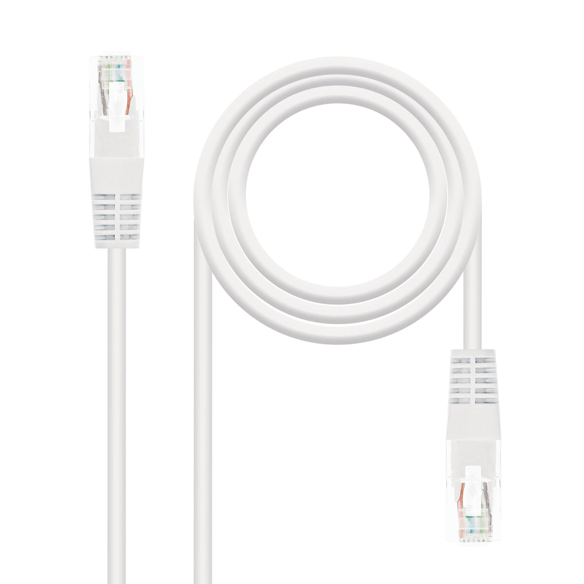 Nanocable RJ45 Cat5e UTP AWG24 5m Blanco (10.20.0105-W)