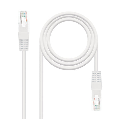 Nanocable RJ45 Cat5e UTP AWG24 5m Blanco (10.20.0105-W)
