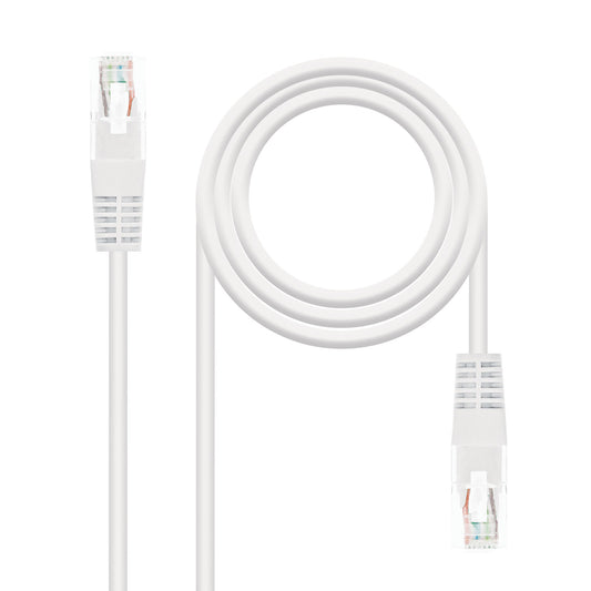 Nanocable RJ45 Cat5e UTP AWG24 5m Blanco (10.20.0105-W)