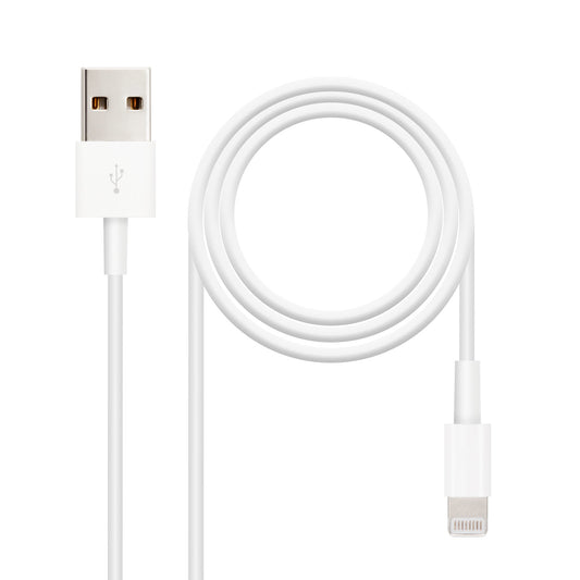 Nanocable Lightning/M to USB-A/M 1m White (10.10.0401)