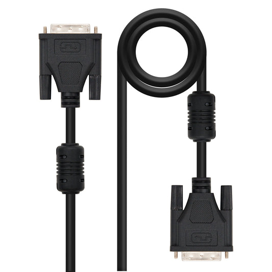 Nanocable DVI/M a DVI/M 3m Negro (10.15.0603)