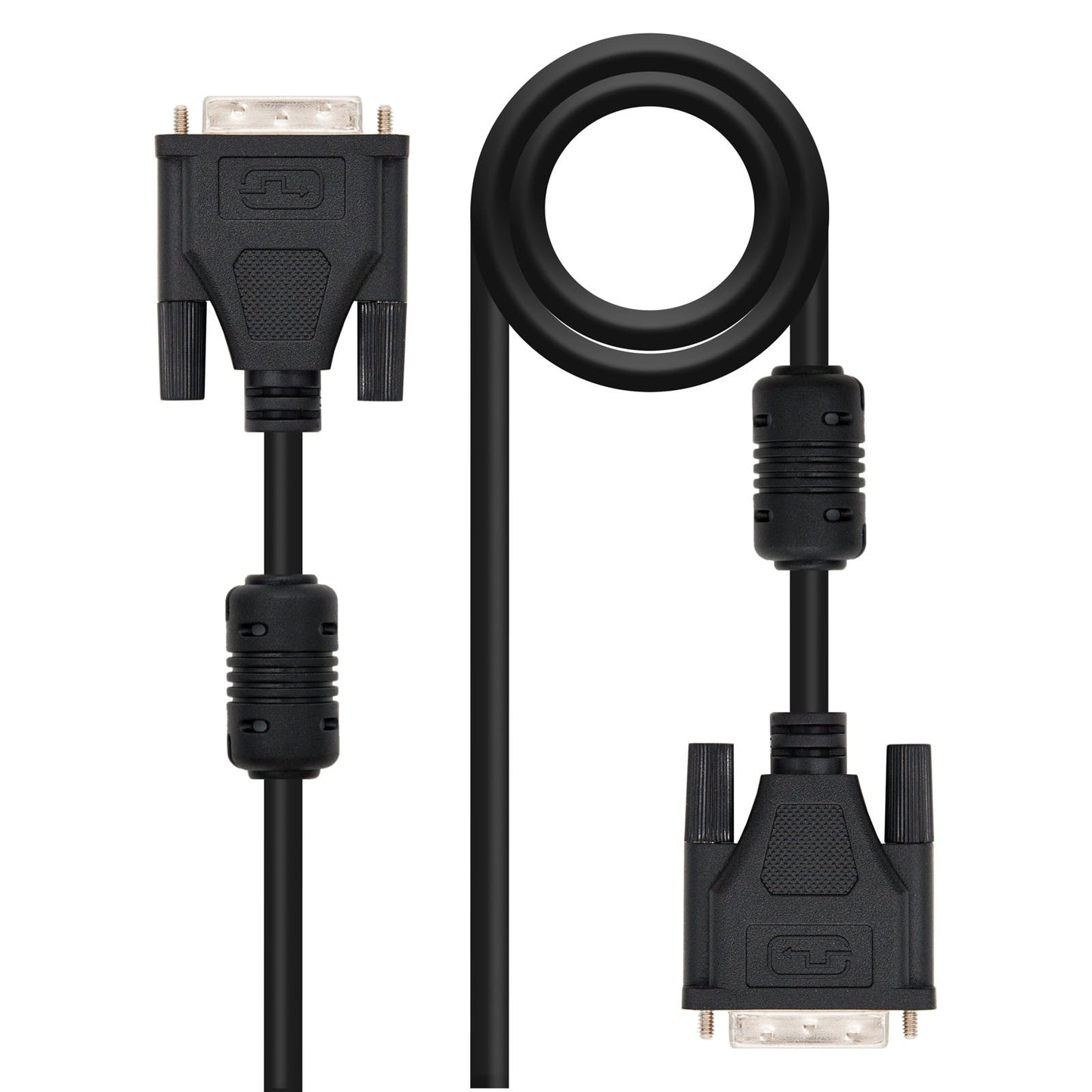 Nanocable DVI/M a DVI/M 5m Negro (10.15.0605)