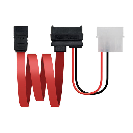 Nanocable SATA1 to SATA1/Molex 15cm (10.18.0701)