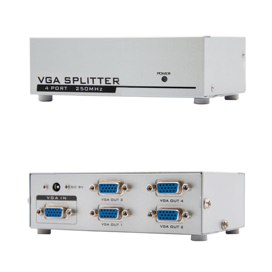 Nanocable 4xVGA Out Splitter Silver (10.25.0004)