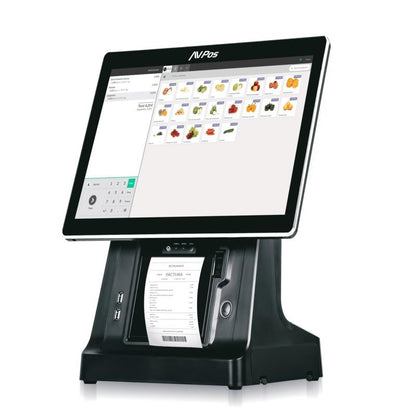 TPV AVPOS K6000 15" I5/8GB/SSD128GB/WIFI+BT W11P + IMPRESORA 3YR GARANTIA