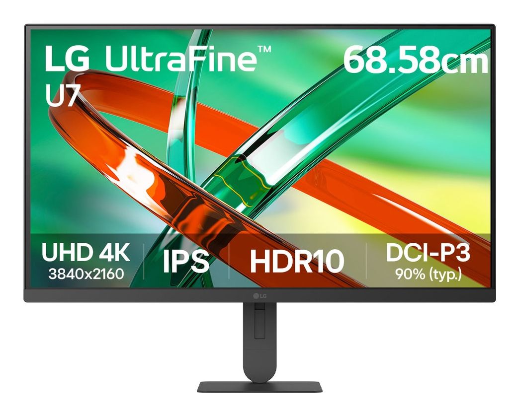 Monitor LG 27" 4K UHD HDMI DP 60Hz (27U710B-B)