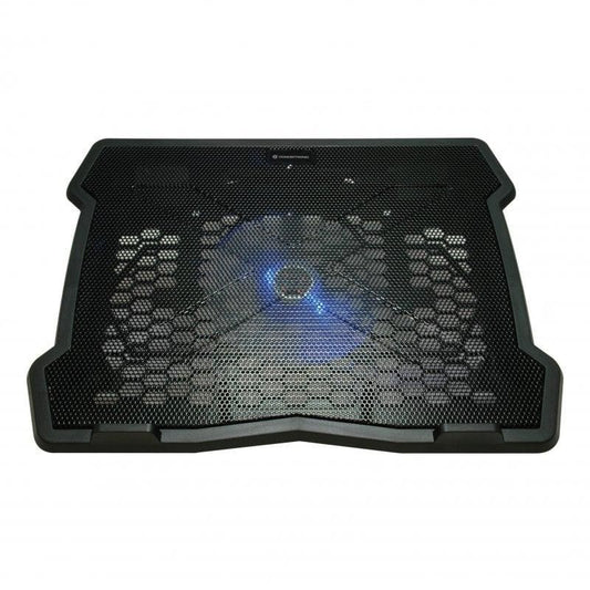 SOPORTE REFRIGERADOR NOTEBOOK CONCEPTRONIC ALUMINIO 15.6" ERGONOMICO BLACK