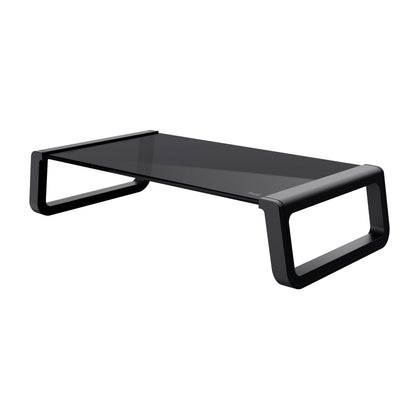 SOPORTE SOBREMESA TRUST MONTA TV/MONITOR CRISTAL ERGONOMIC BLACK (25271)