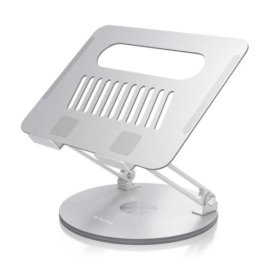SOPORTE AISENS SOBREMESA TABLET/NOTEBOOK ERGONOMICO 360º 10"-17" SILVER