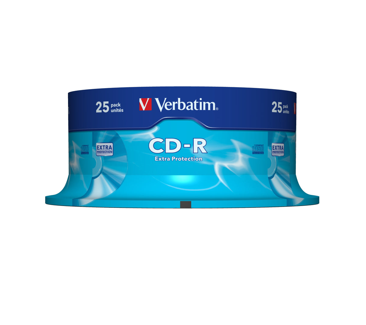 Verbatim Cd - r 80 min 52x tarrina 25 uds (43432)