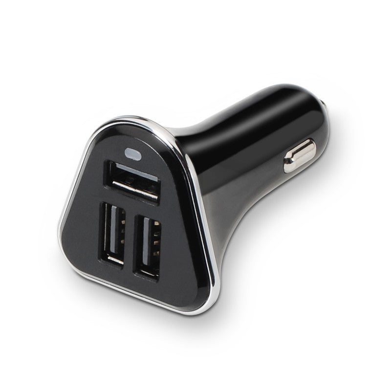 Cargador de Coche TooQ 3xUSB 2.0 26W Negro (TQCC-2003)