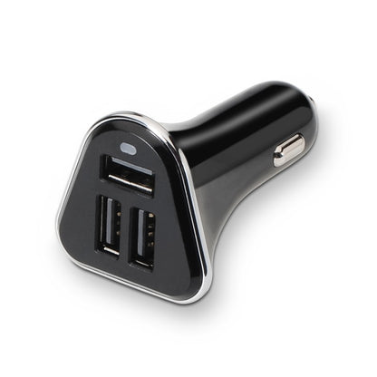 Cargador de Coche TooQ 3xUSB 2.0 26W Negro (TQCC-2003)