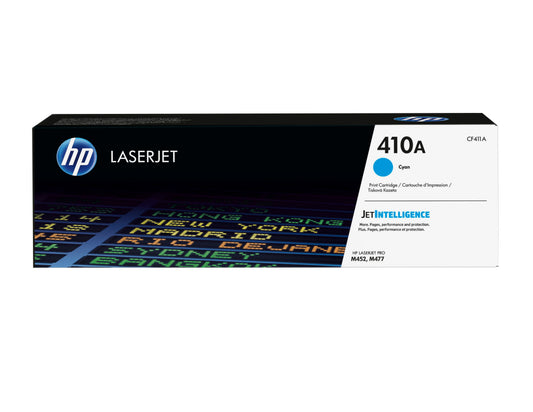 Toner HP LaserJet Pro 410A Cian 2300 páginas (CF411A)