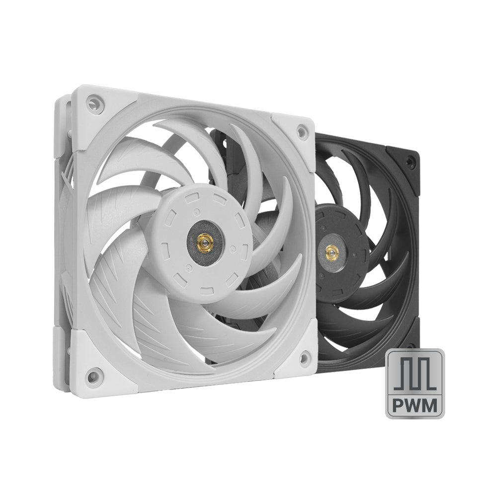 Ventilador Mars Gaming 120mm PWM Blanco (MFNCW)