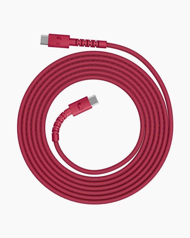 Cable Fresh N Rebel FlexWave USB-C 100W Rojo(2CCC201BR)