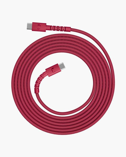 Cable Fresh N Rebel FlexWave USB-C 100W Rojo(2CCC201BR)