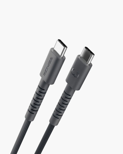 Cable Fresh N Rebel FlexWave USB-C 100W Gris(2CCC201SG)