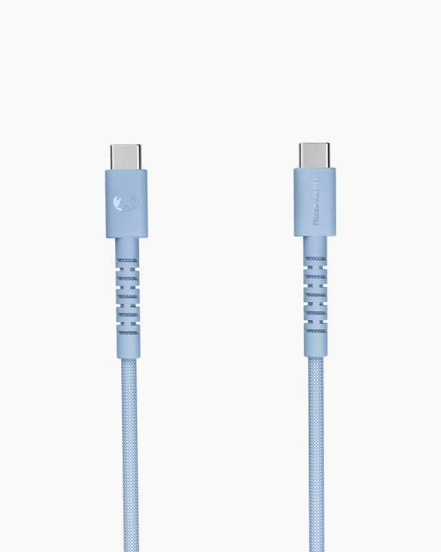 Cable Fresh N Rebel FlexWave USB-C 100W Azul(2CCC201VB)