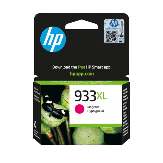 HP 933XL Magenta Original Ink Cartridge - CN055AE. 825 Pages