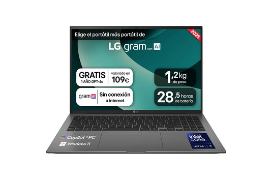 LG U7-258V 32Gb 1Tb 16" W11H Negro (16Z90TL-G.AU88B)