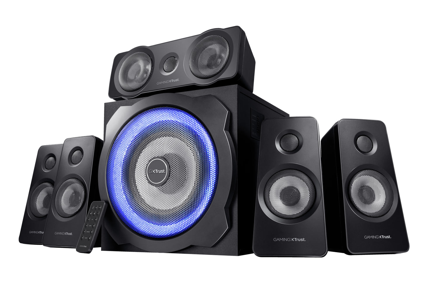 Trust GXT658 Tytan 5.1 90W 3.5mm Black Speakers (21738)