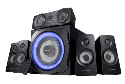 Trust GXT658 Tytan 5.1 90W 3.5mm Black Speakers (21738)