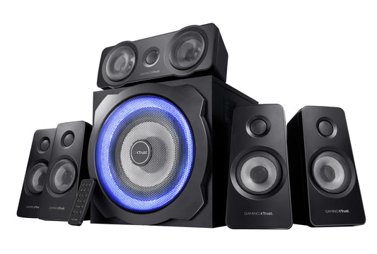 Trust GXT658 Tytan 5.1 90W 3.5mm Black Speakers (21738)
