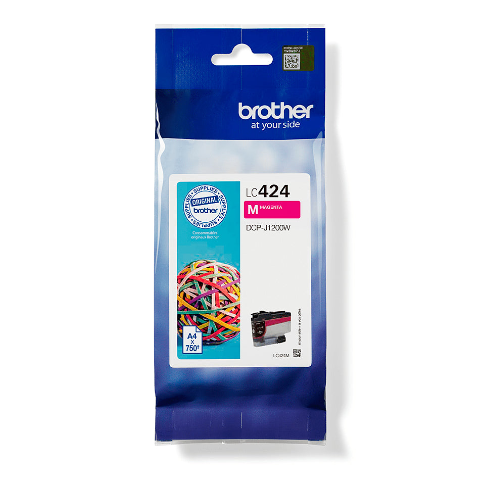 BROTHER Magenta Ink 750 pages (LC424M)