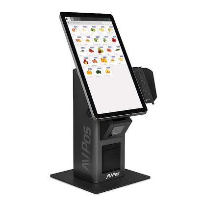 KIOSKO AUTOSERVICIO AVPOS SOBREMESA 22" I3 10TH/8GB/256GB/WIFI/PRINTER/2D