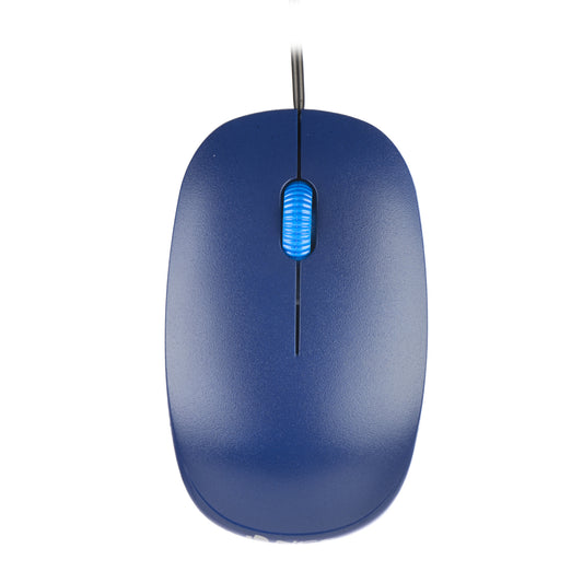 Ratón NGS Óptico USB-A 1000dpi Azul (FLAME BLUE)