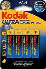 Pila alcalinas lr6 1.5v aa  ultra premium 3000mah pack 4 unidades